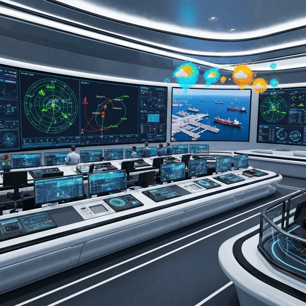 Digital twin of port