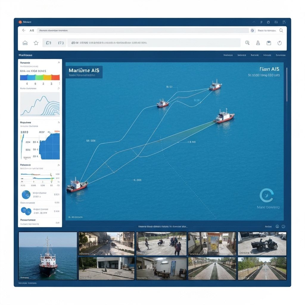 Maritime data overlay